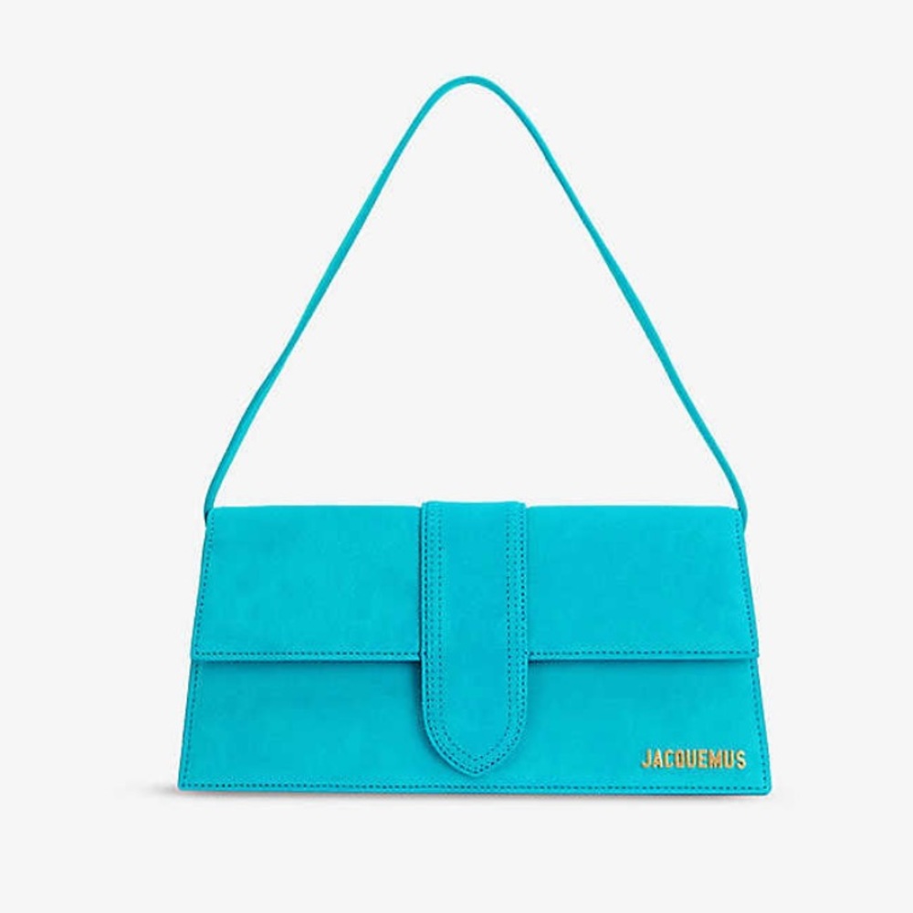 JACQUEMUS Le Bambino Long Suede Shoulder Bag
